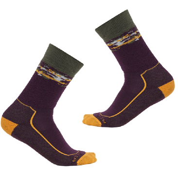 merino running crew socks
